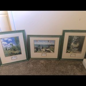 Monet, Prints… Farmhouse frames